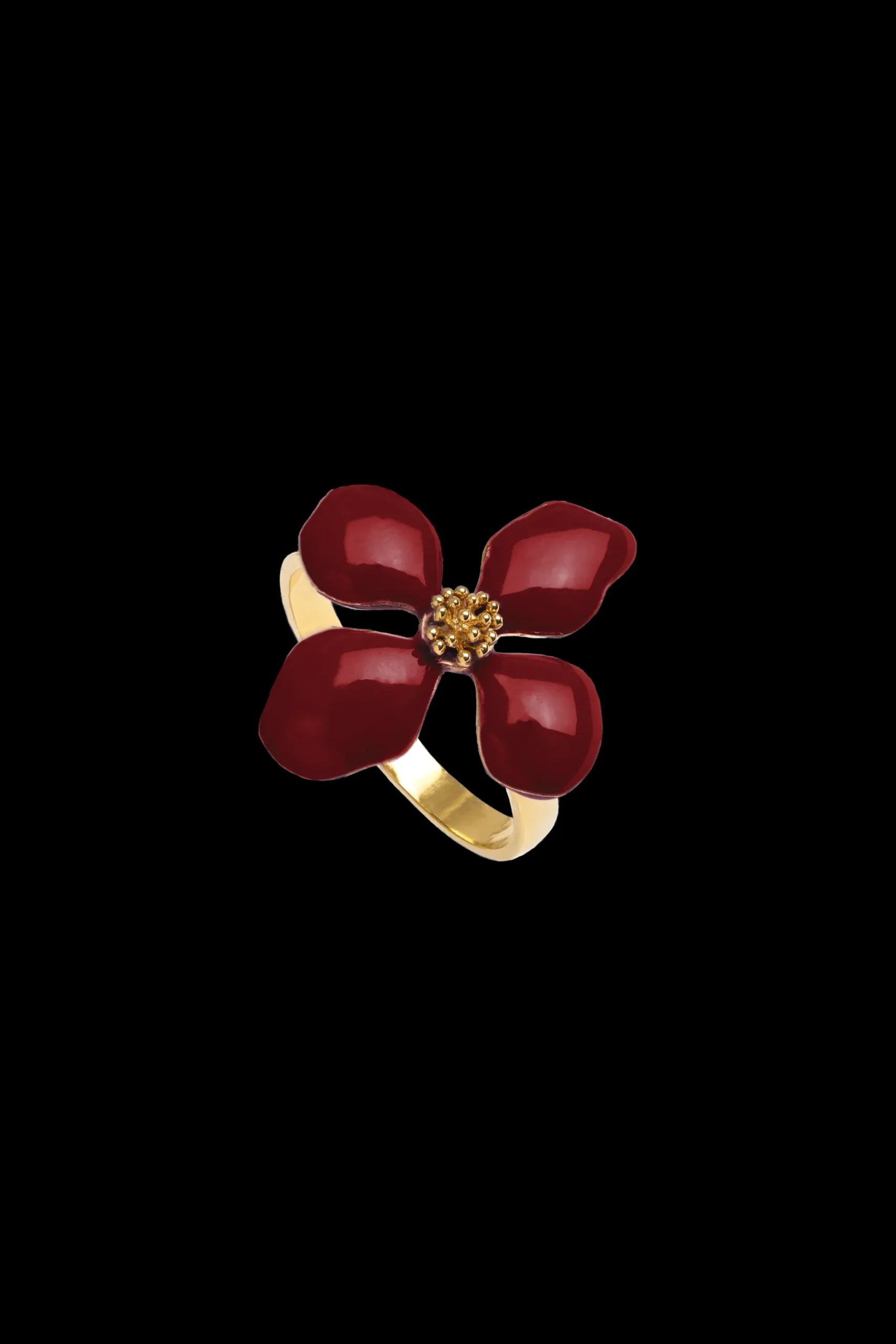 Anillo Cassia Granate