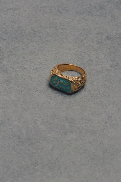 Anillo Magma Turquesa