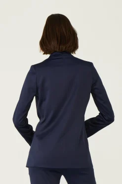 Blazer Azul Marino con Botones