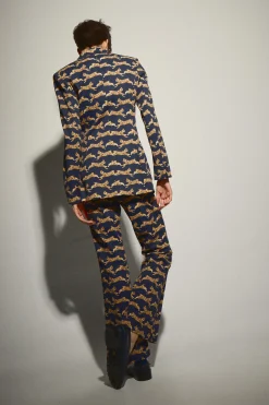 Blazer Azul Marino Lince