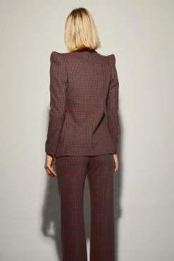 Blazer Cuadros Vichy Entallada