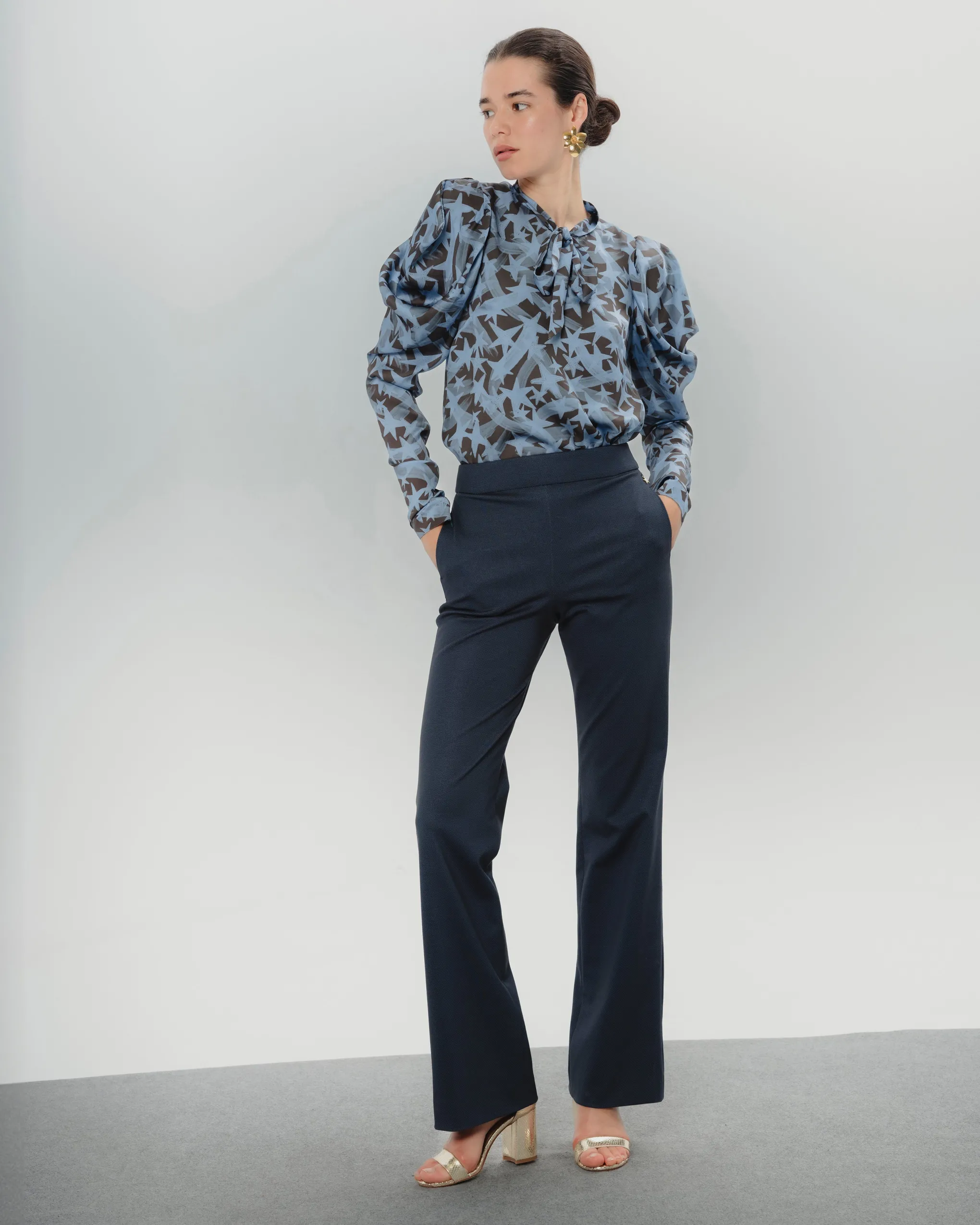 Blusa Andrea Estampado Estrellas