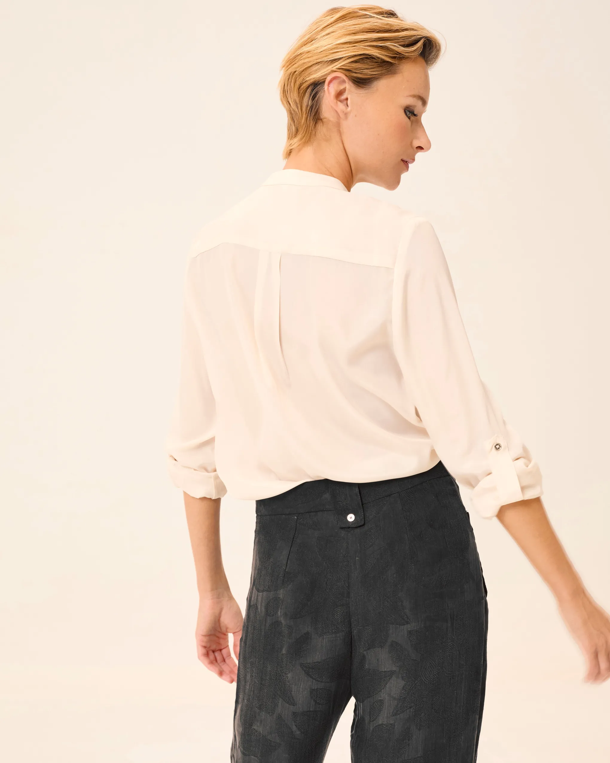 Blusa Beige Elegante Amour