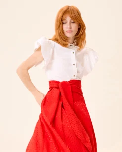 Blusa Blanca Mujer Colette