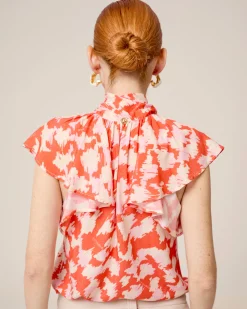 Blusa Con Lazada Al Cuello Zia
