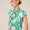 Blusa Con Lazo Lena