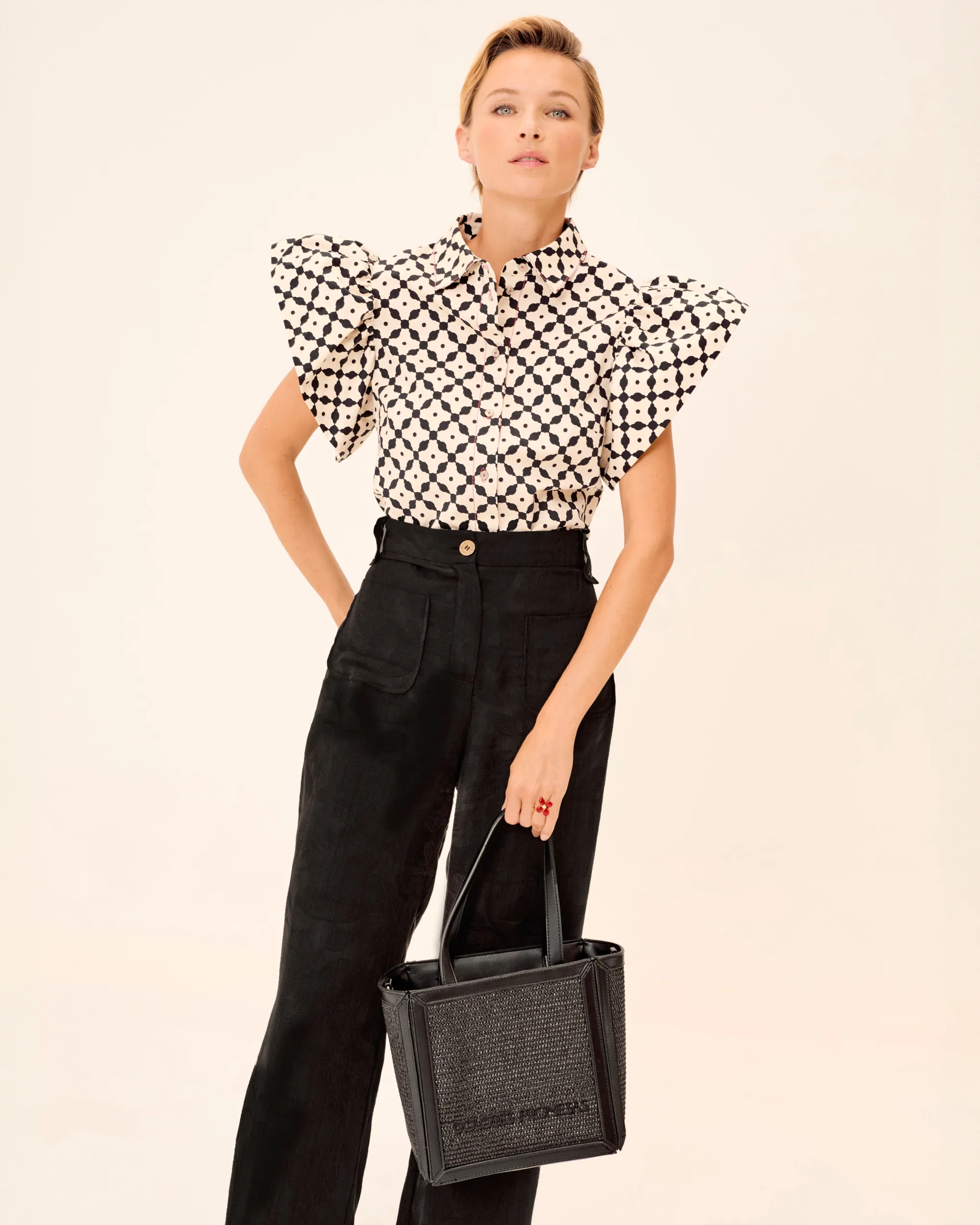 Blusa Con Volantes Lune