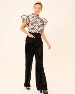 Blusa Con Volantes Lune