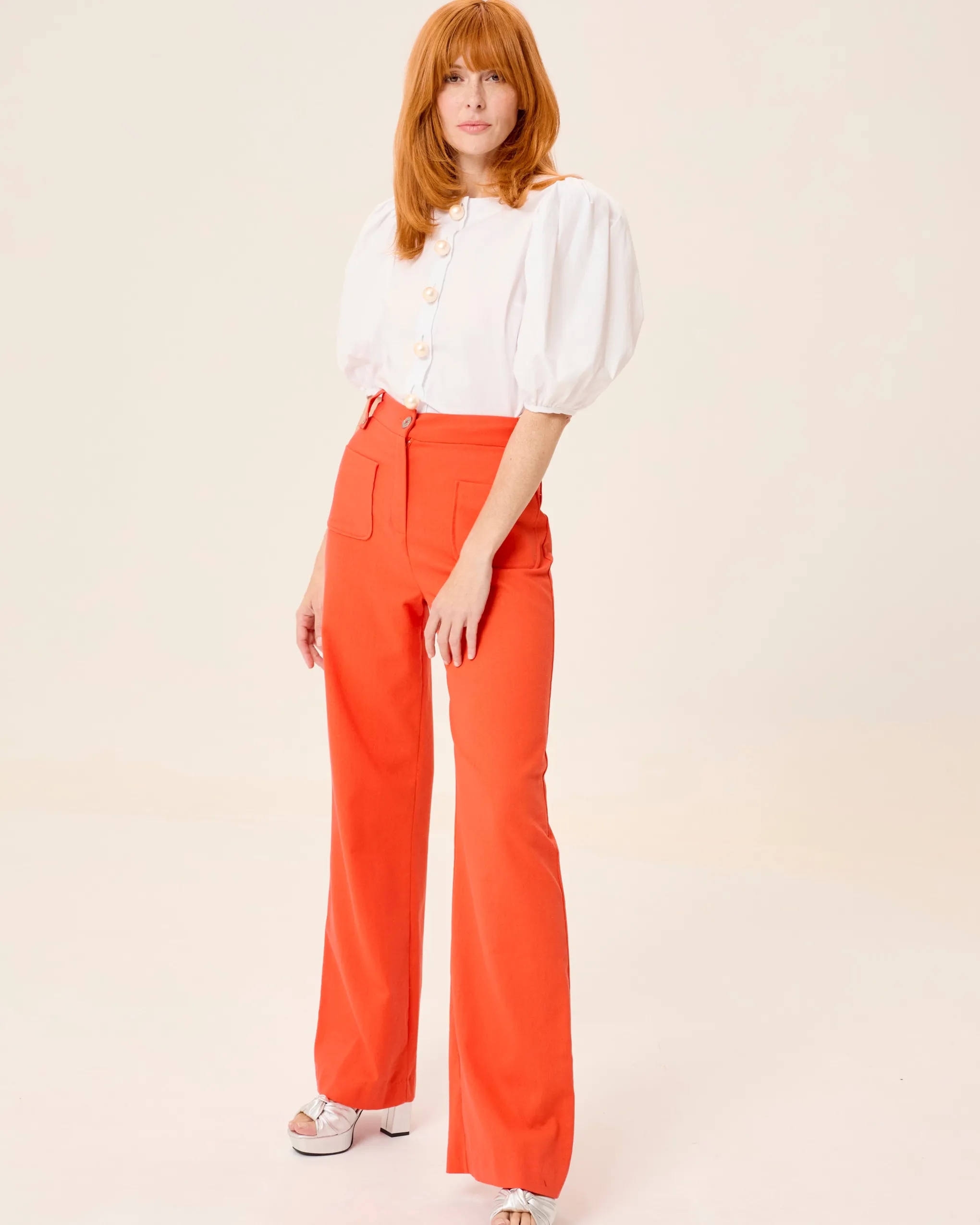 Blusa de Manga Abullonada Jane