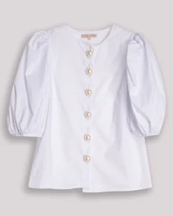 Blusa de Manga Abullonada Jane