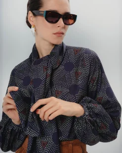 Blusa manga abullonada Elisa