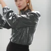 Blusa plateada Emilia