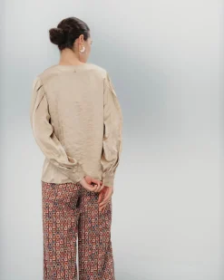 Blusa satinada Matilda