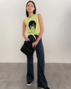 Bolso de mano de Piel Vivaz Negro