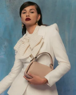 Bolso de mano de Piel Vivaz Nude