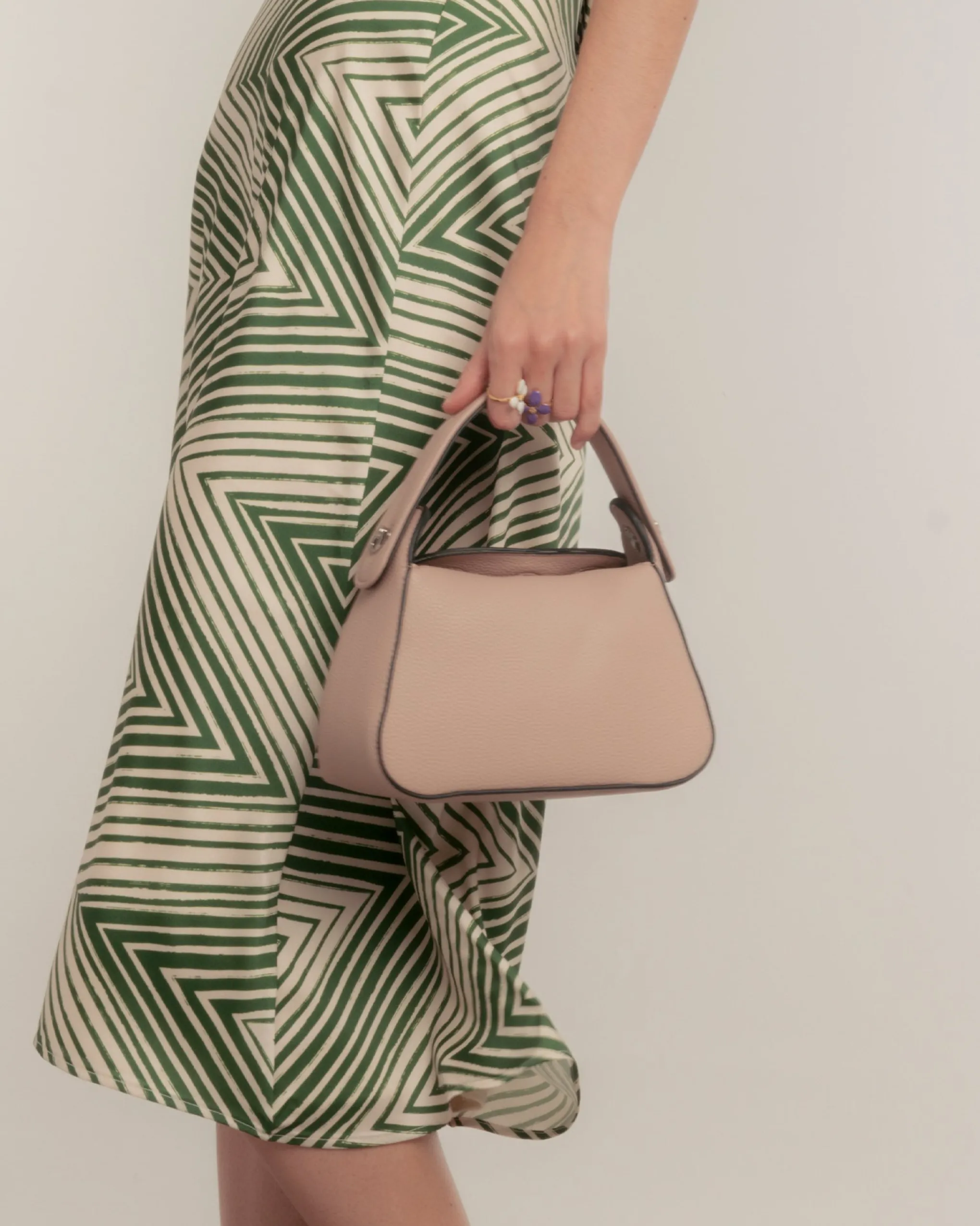 Bolso de mano de Piel Vivaz Nude