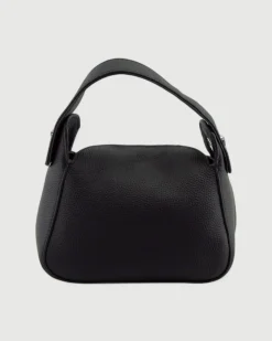 Bolso de mano de Piel Vivaz Negro