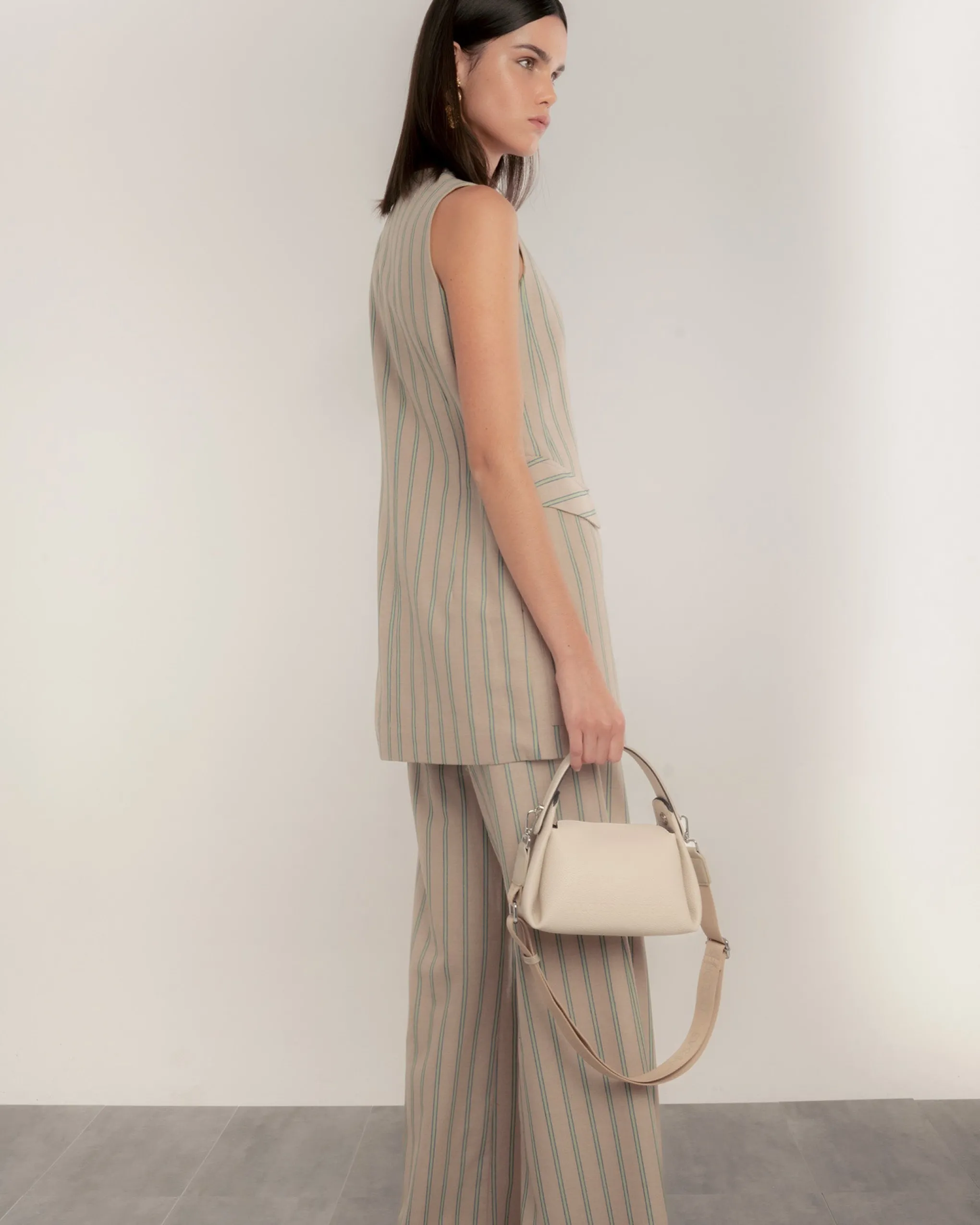 Bolso de mano de Piel Vivaz Crudo