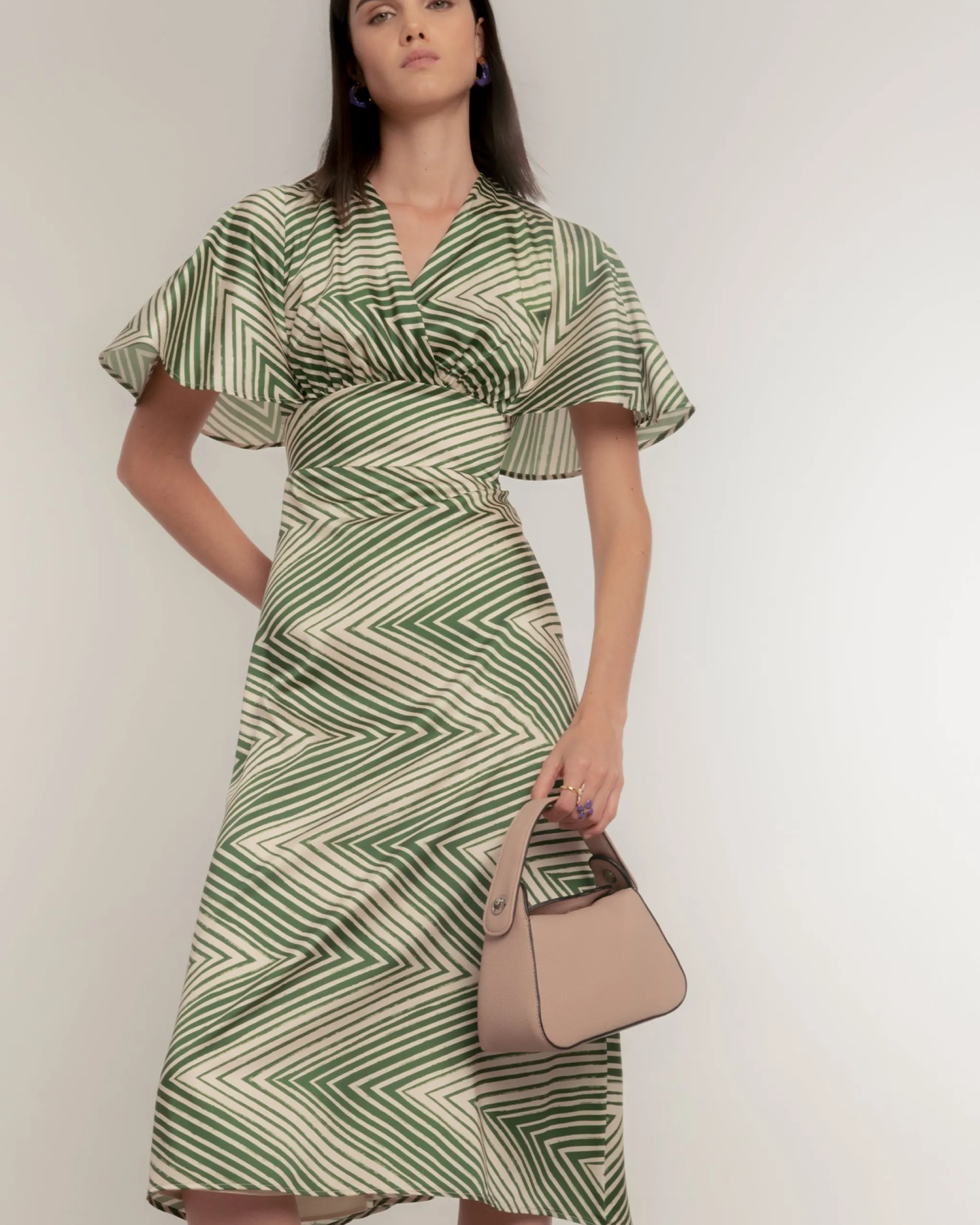 Bolso de mano de Piel Vivaz Nude