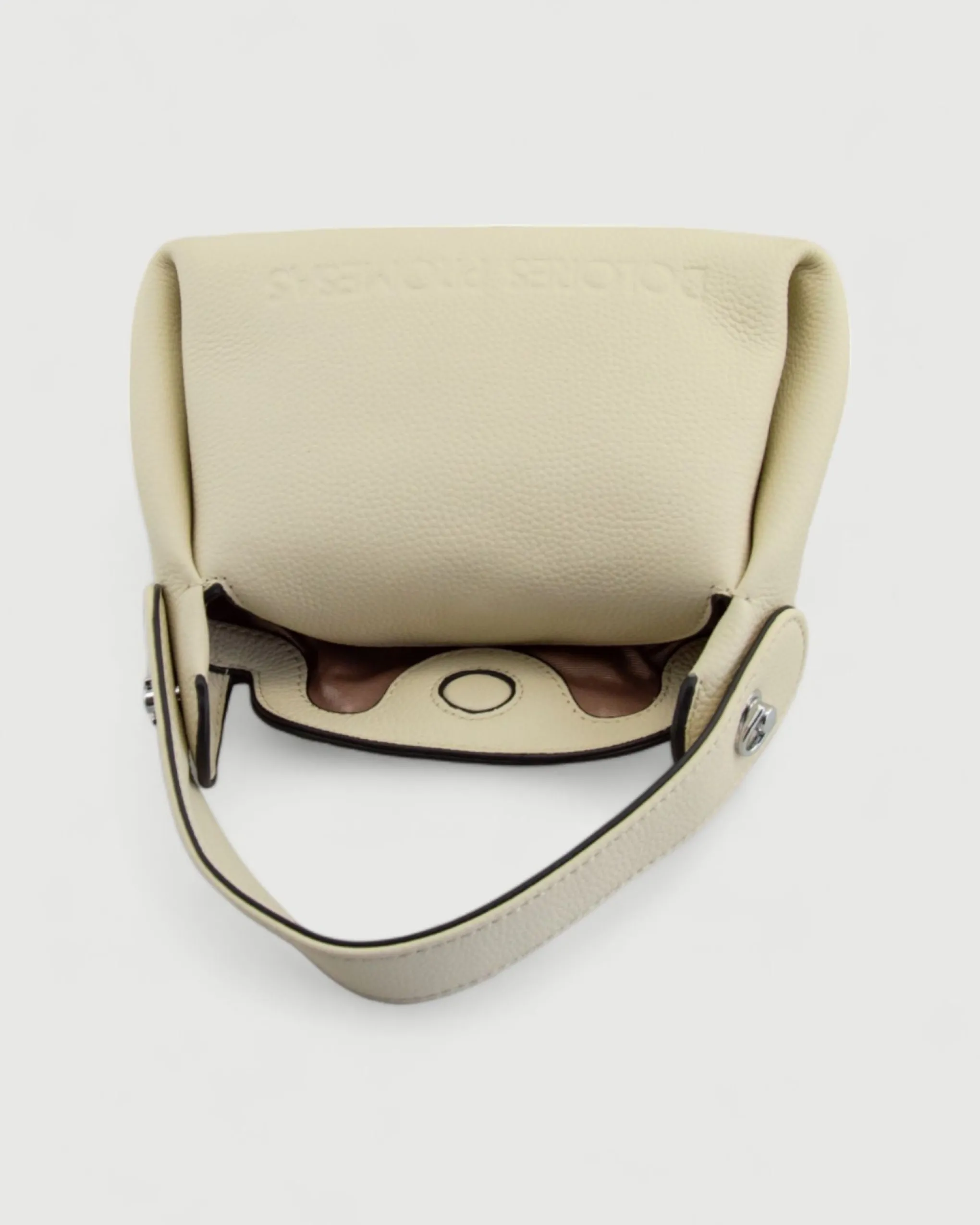 Bolso de mano de Piel Vivaz Crudo