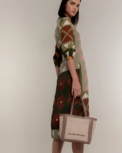 Bolso de Rafia Astuta en Nude