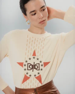 Camiseta Crema Estrella