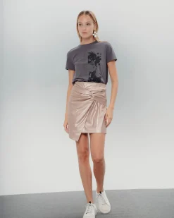 Camiseta Gris Ilustrada Promesas