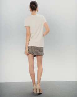 Camiseta Ilustrada Beige Dolores