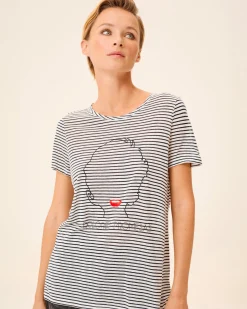 Camiseta Muse Rayas