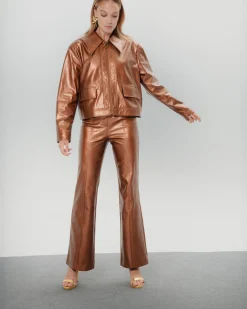Chaqueta metalizada Bella