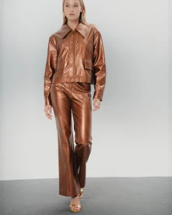 Chaqueta metalizada Bella