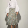 Falda Midi Estampada Mariposas
