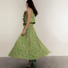 Falda tropical Verde