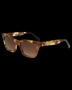 Gafa con tendencia a pico habana con estampado de mariposa