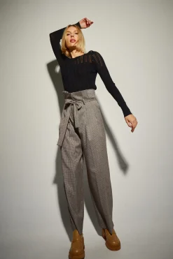 Pantalón Baggy Gris
