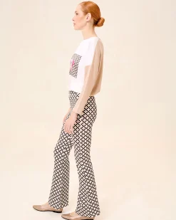 Pantalón Fluido Estampado Tropez