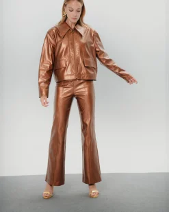 Pantalón metalizado Bella