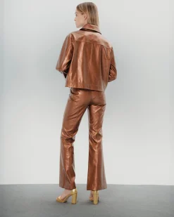 Pantalón metalizado Bella