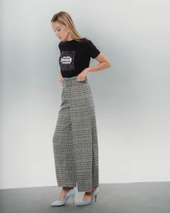 Pantalón pata de gallo Margot