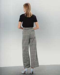 Pantalón pata de gallo Margot