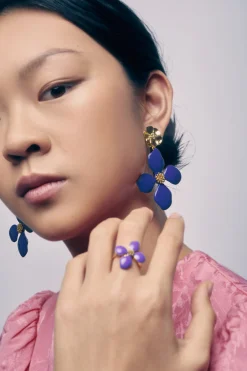 Pendientes Cassia Azul