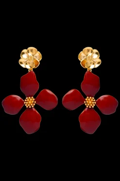 Pendientes Cassia Granate