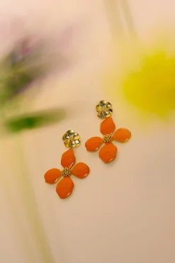 Pendientes Cassia Naranja