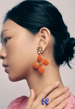 Pendientes Cassia Naranja