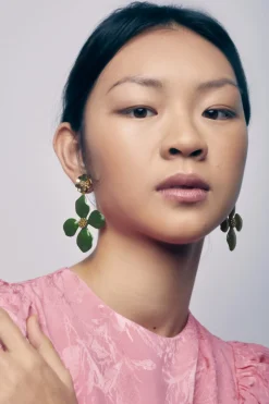 Pendientes Cassia Verde