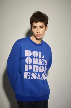 Sudadera Azul Eléctrico Dolores Promesas