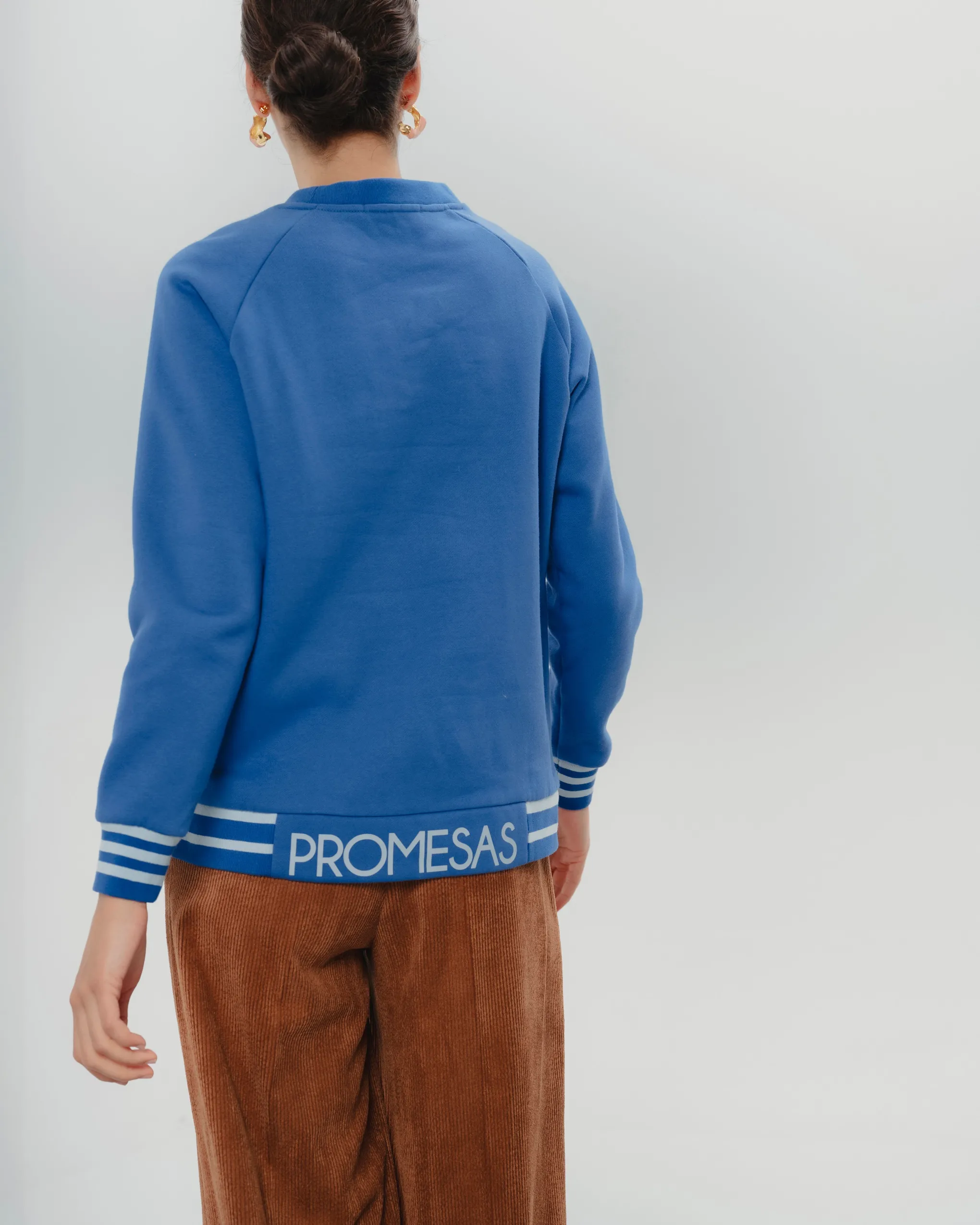 Sudadera Azul Promesas