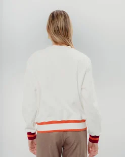 Sudadera Blanca Diana Multicolor