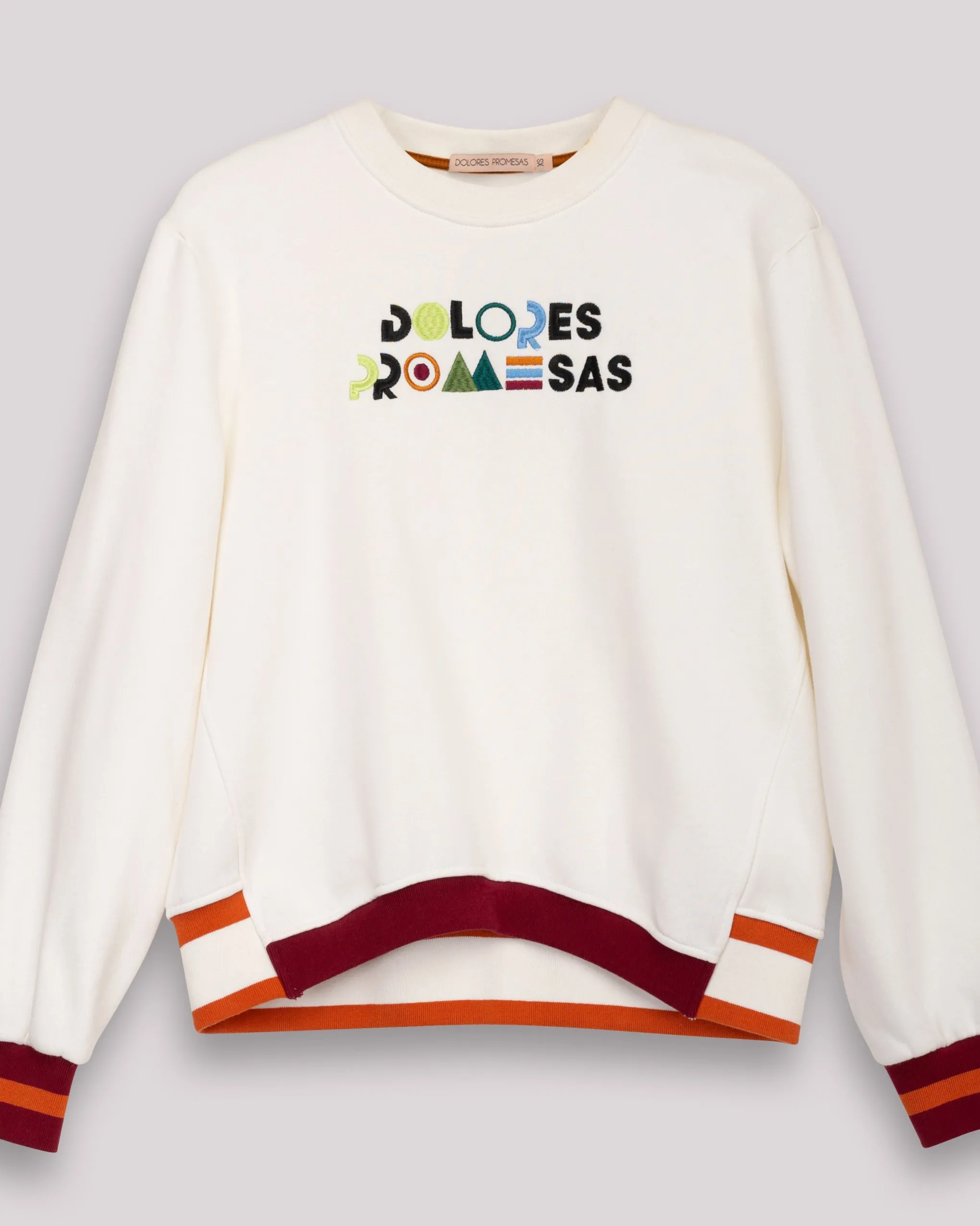 Sudadera Blanca Diana Multicolor