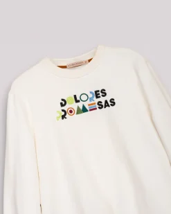 Sudadera Blanca Diana Multicolor